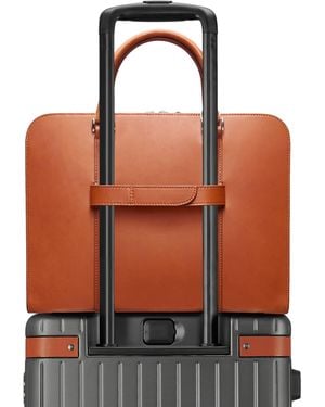 Carl Friedrik Leather Smart Holder Strap - Brown