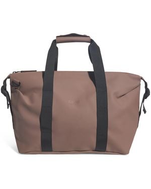 Rains Small Waterproof Hilo Weekend Bag - Brown