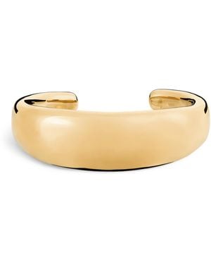 LIE STUDIO Plated Emma Cuff Bangle - Natural
