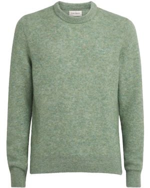 Oliver Spencer Wool-Blend Blenheim Jumper - Green