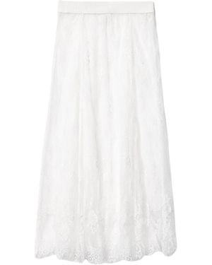 AllSaints Lace Arran Maxi Skirt - White