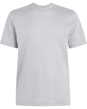 Zimmerli of Switzerland 286 Sea Island T-Shirt - Grey