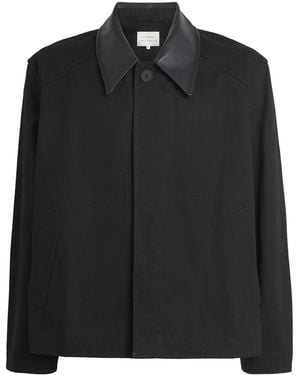 Studio Nicholson X Aaron Levine Cotton Canvas Dover Jacket - Black