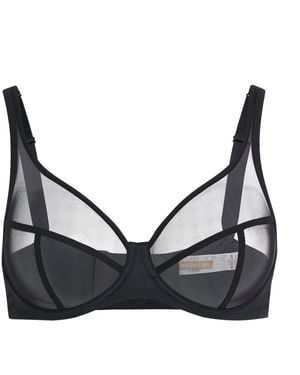 Maison Lejaby Sheer Nufit Underwired Bra - Black