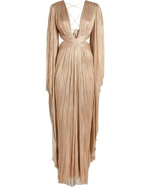 Maria Lucia Hohan Draped Vera Gown - Natural