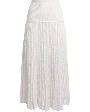 Jonathan Simkhai Lace Verona Midi Skirt - White