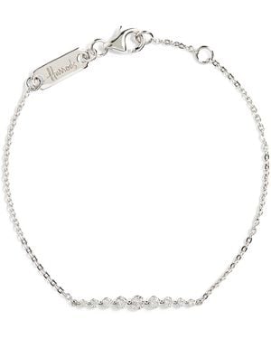 Harrods And Diamond Bracelet - Metallic