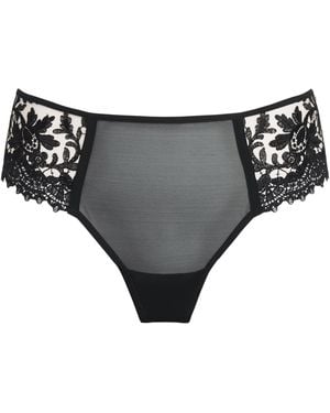 Simone Perele Lace Fantasime Briefs - Grey