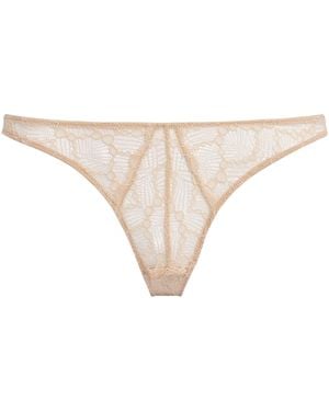 Kiki de Montparnasse Lace Mon Cheri Thong - Natural