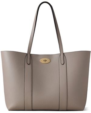 Mulberry Small Leather Bayswater Tote Bag - Brown