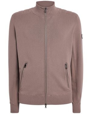 Bogner Zip-Up Mark Sweatshirt - Brown
