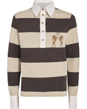 Vivienne Westwood Organic Cotton Stripe Rugby Shirt - Grey