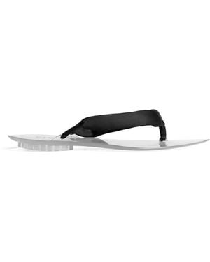 Alaïa Invisible Thong Flip Flops - Black