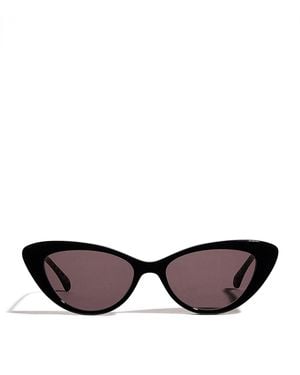 Maje Acetate Cat Eye Sunglasses - Brown