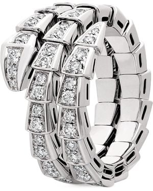 BVLGARI And Diamond Serpenti Viper Ring - Metallic