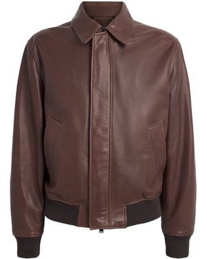 Jonathan Simkhai Leather Jacket - Brown