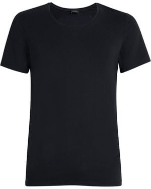 Hanro Cotton Superior T-Shirt - Black