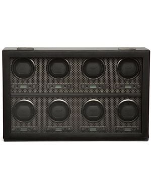 Wolf Axis 8-Piece Watch Winder - Black