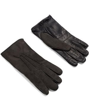 dunhill Leather Gloves - Black