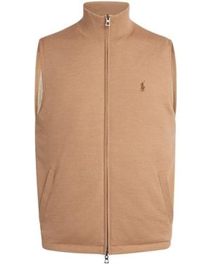 Polo Ralph Lauren Reversible Polo Pony Gilet - Natural