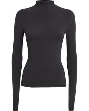 Skims Fits Everyone Rollneck Top - Blue