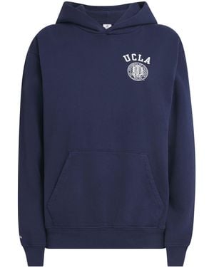 Sporty & Rich Ucla Crest Hoodie - Blue