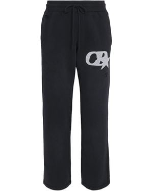 Cole Buxton Distressed Straight Joggers - Black