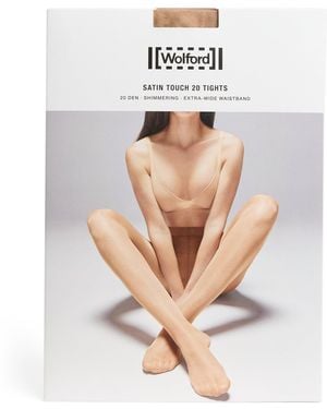 Wolford Satin Touch 20 Tights - White