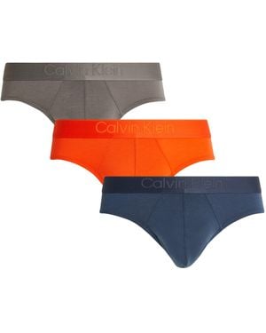 Calvin Klein Lyocell-Blend Briefs - Multicolour