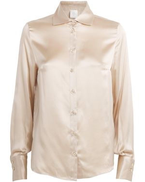 Eleventy Silk Shirt - Natural