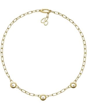 Chopard And Diamond Happy Diamonds Icons Necklace - Metallic