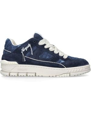 Axel Arigato Denim Area Lo Sneakers - Blue