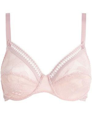 Maison Lejaby Lace Songe Bra - Pink