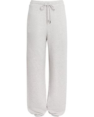 Jacquemus Cotton Torneo Sweatpants - Grey