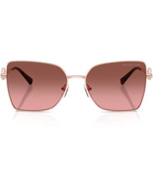 Michael Kors Metal Patra Square Sunglasses - Pink