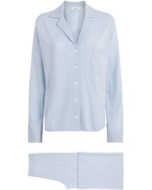 arch4 Kid Cashmere Spring Gardens Pyjama Set - Blue
