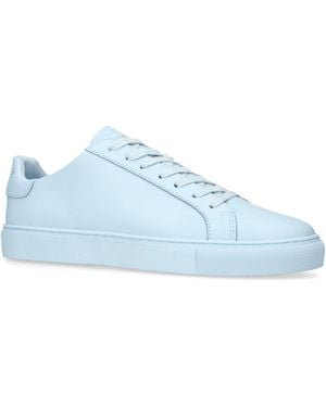 Kurt Geiger Leather Lennon Trainers - Blue