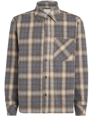 Citizens of Humanity Check Cairo Overshirt - Grey