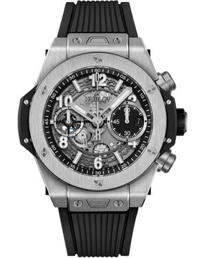 Hublot Titanium Big Bang Unico Watch - Grey