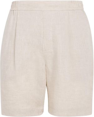 CHE Linen Relaxed Shorts - White