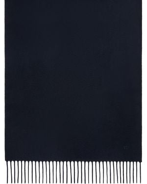 Weekend by Maxmara Wool Fringe Scarf - Blue