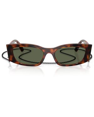 Vogue Chain Pillow Sunglasses - Green