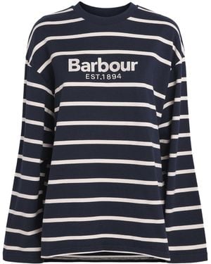 Barbour Cotton Logo Sweatshirt - Black