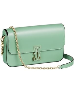 Cartier Mini C De Chain Bag - Green