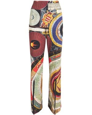 Alice + Olivia Teeny Flared Trousers - Multicolour