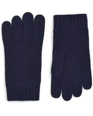 Polo Ralph Lauren Wool Polo Pony Gloves - Blue