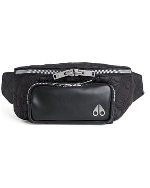 Moose Knuckles Monogram Belt Bag - Black