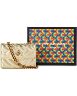 Kurt Geiger Micro Kensington Cross-Body Bag - Metallic