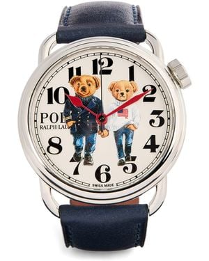 Polo Ralph Lauren Stainless Steel Ralph And Ricky Bear Watch - Gray