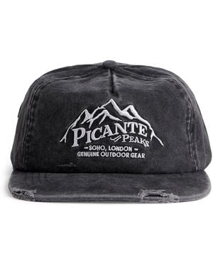 Picante Peaks Crew Cap - Black